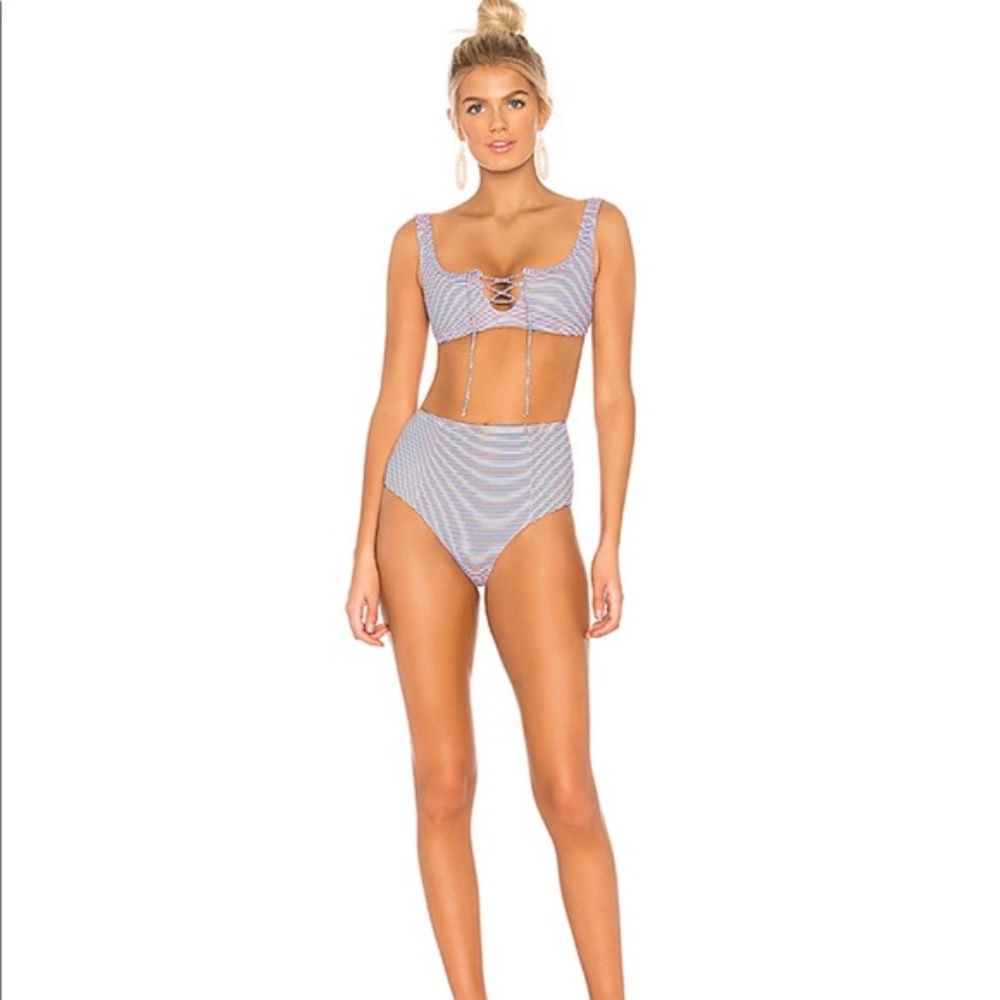✨Onia✨ Leah Stripped Bikini Bottoms
